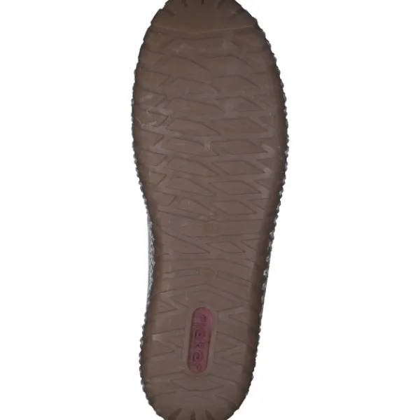Damen Rieker Slipper<M2851, Slipper, Damen, Weiß