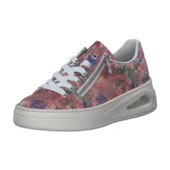 Damen Rieker Klassische- & Business Schuhe<N6401, Schnürschuhe, Damen, rosa-jungle