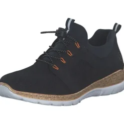 Damen Rieker Klassische- & Business Schuhe<N4290, Schnürschuhe, Damen, pazifik/pazifik/navy