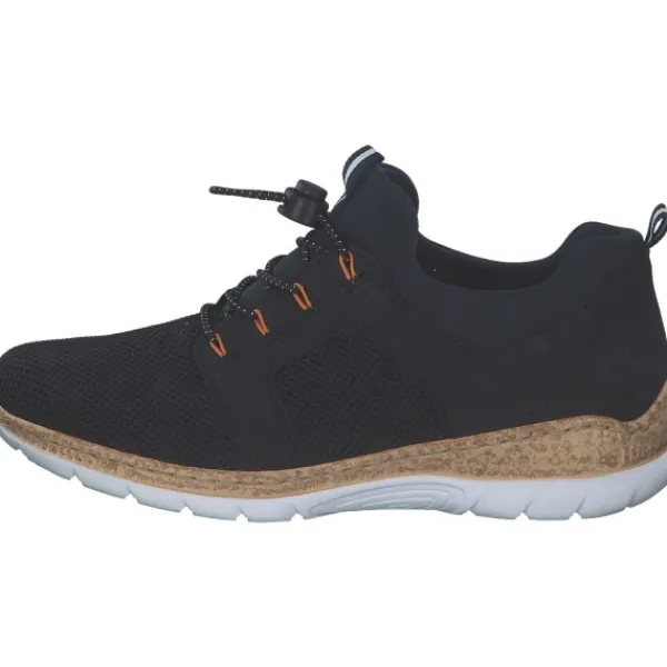 Damen Rieker Klassische- & Business Schuhe<N4290, Schnürschuhe, Damen, pazifik/pazifik/navy