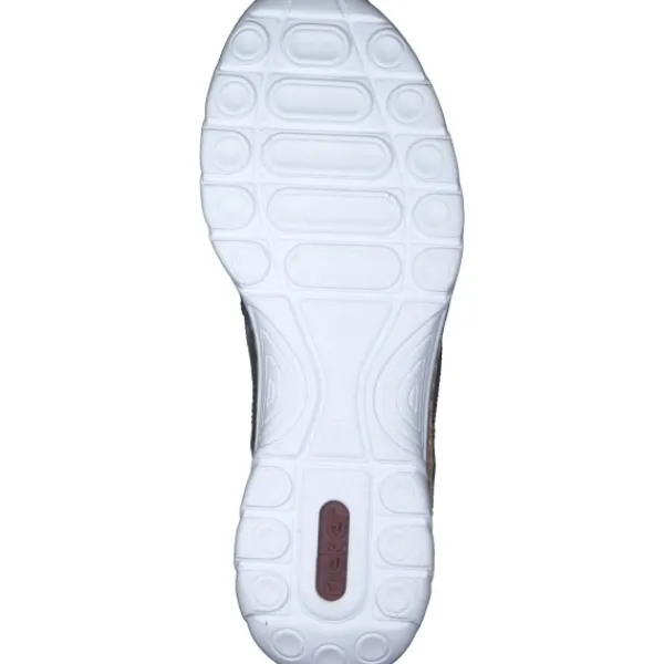 Damen Rieker Klassische- & Business Schuhe<N4290, Schnürschuhe, Damen, pazifik/pazifik/navy