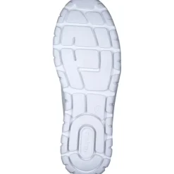 Damen Rieker Klassische- & Business Schuhe<N1313, Schnürschuhe, Damen, weiss/silber/weiss