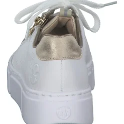 Damen Rieker Klassische- & Business Schuhe<N5932, Schnürschuhe, Damen, hartweiss/muschel