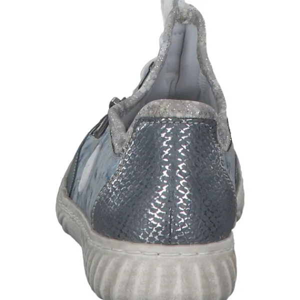 Damen Rieker Klassische- & Business Schuhe<N0963, Schnürschuhe, Damen, adria/heaven/adria/silverflowe