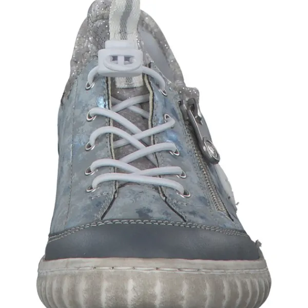 Damen Rieker Klassische- & Business Schuhe<N0963, Schnürschuhe, Damen, adria/heaven/adria/silverflowe