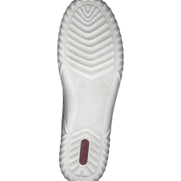 Damen Rieker Klassische- & Business Schuhe<N0963, Schnürschuhe, Damen, adria/heaven/adria/silverflowe