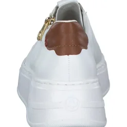 Damen Rieker Klassische- & Business Schuhe<N5452, Schnürschuhe, Damen, Weiß