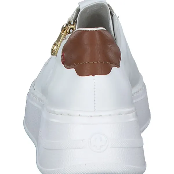 Damen Rieker Klassische- & Business Schuhe<N5452, Schnürschuhe, Damen, Weiß