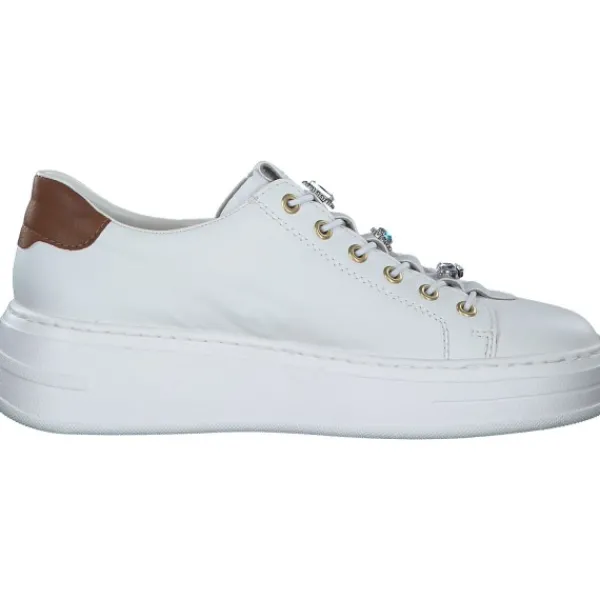 Damen Rieker Klassische- & Business Schuhe<N5452, Schnürschuhe, Damen, Weiß