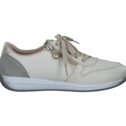 Damen Rieker Klassische- & Business Schuhe<N1100, Schnürschuhe, Damen, Weiß