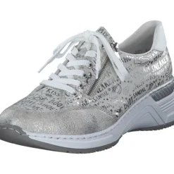 Damen Rieker Klassische- & Business Schuhe<N4316, Schnürschuhe, Damen, Weiß