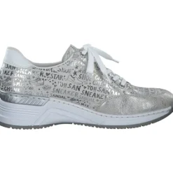 Damen Rieker Klassische- & Business Schuhe<N4316, Schnürschuhe, Damen, Weiß