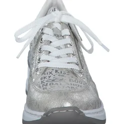 Damen Rieker Klassische- & Business Schuhe<N4316, Schnürschuhe, Damen, Weiß