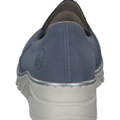 Damen Rieker Slipper<N3363, Slipper, Damen, lightblue