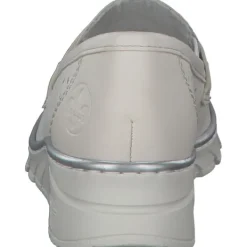 Damen Rieker Slipper<N3356, Slipper, Damen, offwhite/porzellan