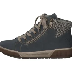 Damen Rieker Sneakers<N0709, Sneakers High, Damen, Blau
