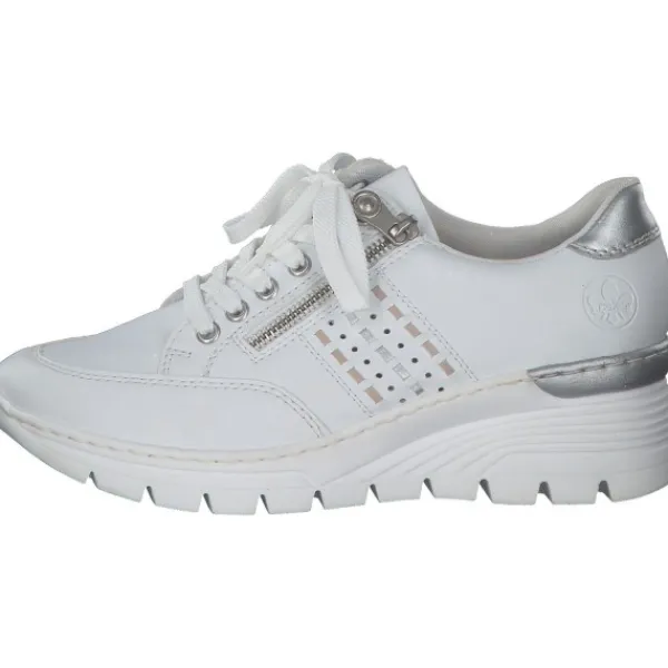 Damen Rieker Sneakers<N8321, Sneakers Low, Damen, Weiß