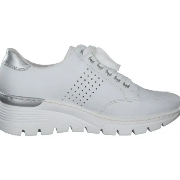 Damen Rieker Sneakers<N8321, Sneakers Low, Damen, Weiß