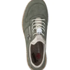 Damen Rieker Klassische- & Business Schuhe<N42G0, Schnürschuhe, Damen, schilf/perlcreme