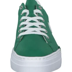 Damen Rieker Klassische- & Business Schuhe<N49W1, Schnürschuhe, Damen, Grün