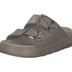 Damen Rieker Pantoletten & Badeschuhe<P2180, Plateau-Pantoletten, Damen, cliff