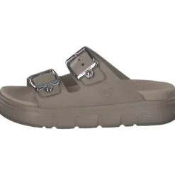 Damen Rieker Pantoletten & Badeschuhe<P2180, Plateau-Pantoletten, Damen, cliff