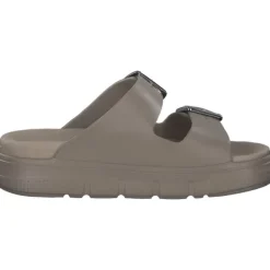 Damen Rieker Pantoletten & Badeschuhe<P2180, Plateau-Pantoletten, Damen, cliff