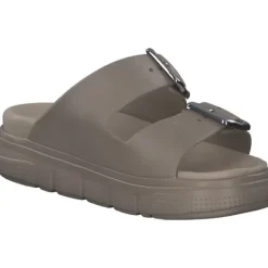 Damen Rieker Pantoletten & Badeschuhe<P2180, Plateau-Pantoletten, Damen, cliff