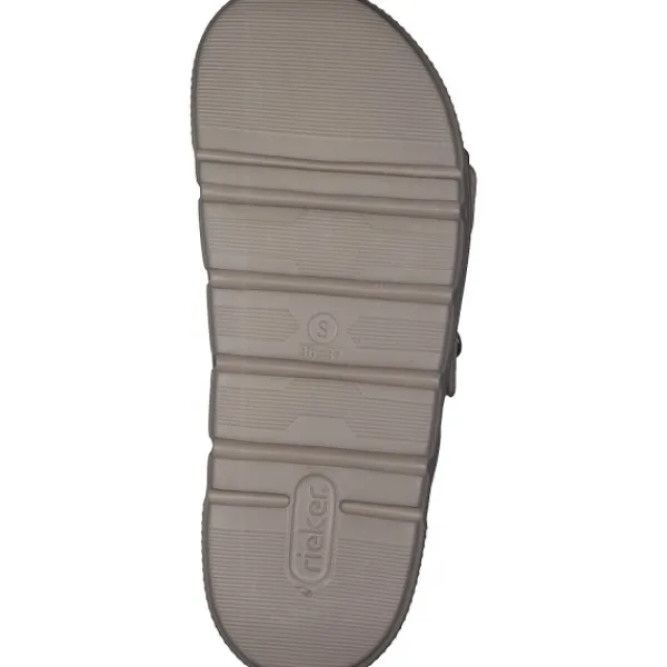 Damen Rieker Pantoletten & Badeschuhe<P2180, Plateau-Pantoletten, Damen, cliff
