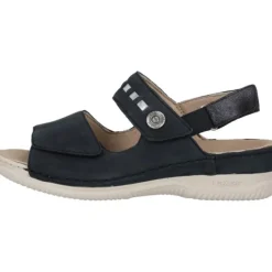 Damen Rieker Sandaletten<V7473, Keilsandaletten, Damen, Blau