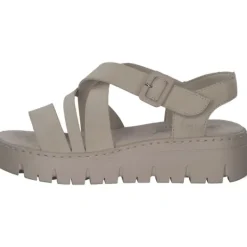 Damen Rieker Sandaletten<V1063, Keilsandaletten, Damen, perle