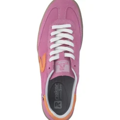 Damen Rieker Klassische- & Business Schuhe<W2200, Schnürschuhe, Damen, pink/carrot