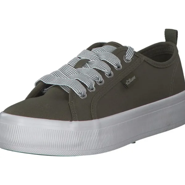 Damen s. Oliver Sneakers<23618, Sneakers Low, Damen, Grün