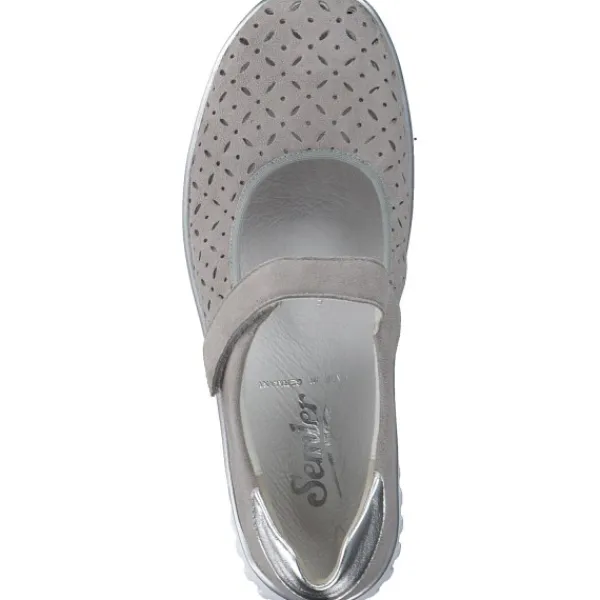 Damen Semler Sneakers<Lena L5075471, Sneakers Low, Damen, Grau (Perle Silber)