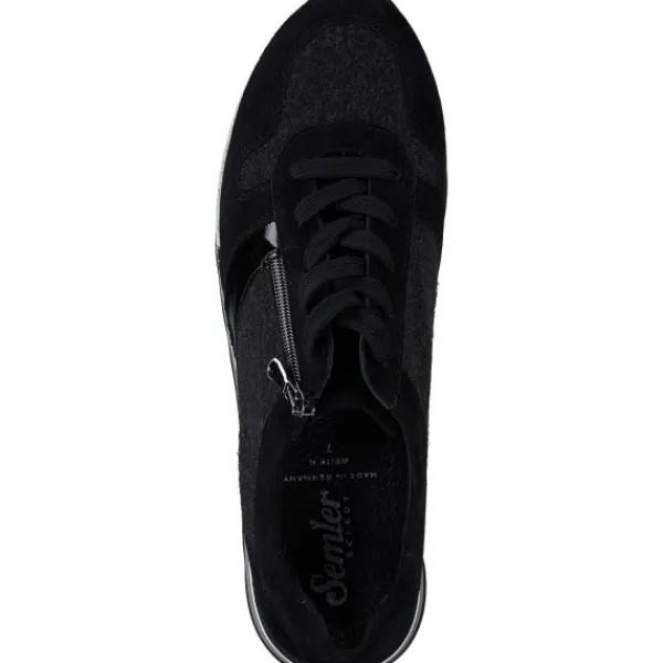 Damen Semler Klassische- & Business Schuhe<T4036140, Schnürschuhe, Damen, schwarz