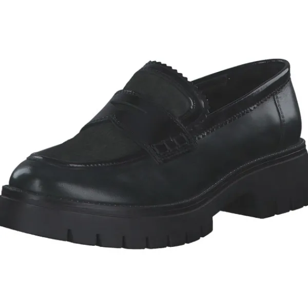 Damen SinoPro Slipper<Leticia 02 7404 bottiglia, Mokassins, Damen, 7404 bottiglia black