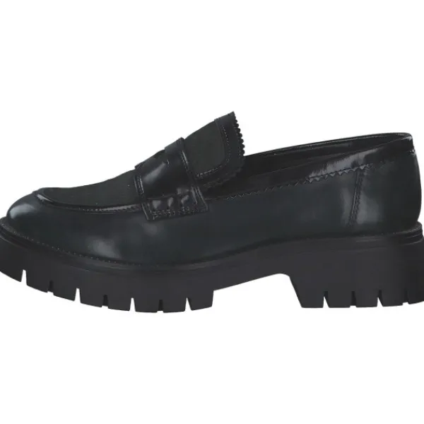 Damen SinoPro Slipper<Leticia 02 7404 bottiglia, Mokassins, Damen, 7404 bottiglia black