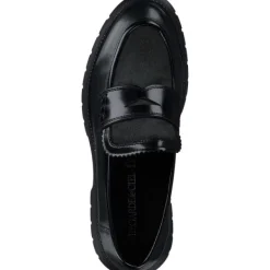 Damen SinoPro Slipper<Leticia 02 7404 bottiglia, Mokassins, Damen, 7404 bottiglia black