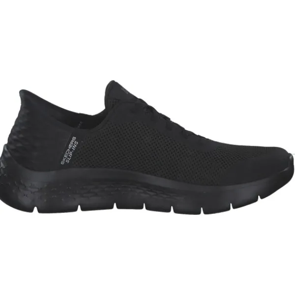 Damen Skechers Sneakers<124836 BBK Slip ins Go walk, Slip-On-Sneaker, Damen, Schwarz