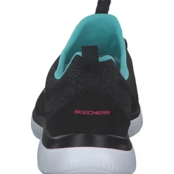 Damen Skechers Sneakers<150120 BKMT Summits New Nature, Slip-On-Sneaker, Damen, Schwarz