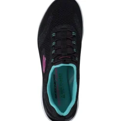 Damen Skechers Sneakers<150120 BKMT Summits New Nature, Slip-On-Sneaker, Damen, Schwarz