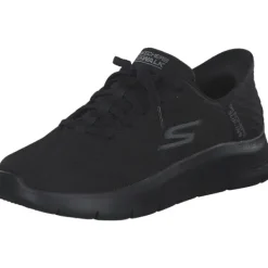 Herren Skechers Slipper<216505 NVLM Go walk flex Slip, Slipper, Herren, Schwarz