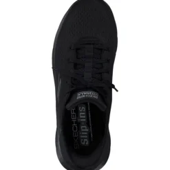 Herren Skechers Slipper<216505 NVLM Go walk flex Slip, Slipper, Herren, Schwarz