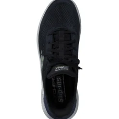 Herren Skechers Slipper<216505 NVLM Go walk flex Slip, Slipper, Herren, Blau