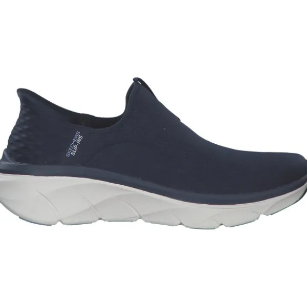 Damen Skechers Sneakers<150099 NVLV Slip ins d'lux walker 2.0, Slip-On-Sneaker, Damen, Blau