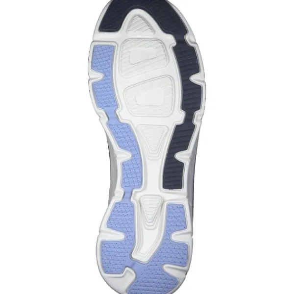 Damen Skechers Sneakers<150099 NVLV Slip ins d'lux walker 2.0, Slip-On-Sneaker, Damen, Blau