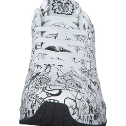 Damen Skechers Klassische- & Business Schuhe<177972, Schnürschuhe, Damen, Weiß