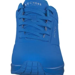 Damen Skechers Klassische- & Business Schuhe<73667, Schnürschuhe, Damen, Blau