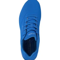 Damen Skechers Klassische- & Business Schuhe<73667, Schnürschuhe, Damen, Blau