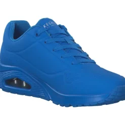 Damen Skechers Klassische- & Business Schuhe<73667, Schnürschuhe, Damen, Blau
